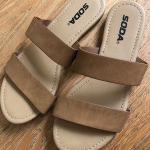 Tan Sandals